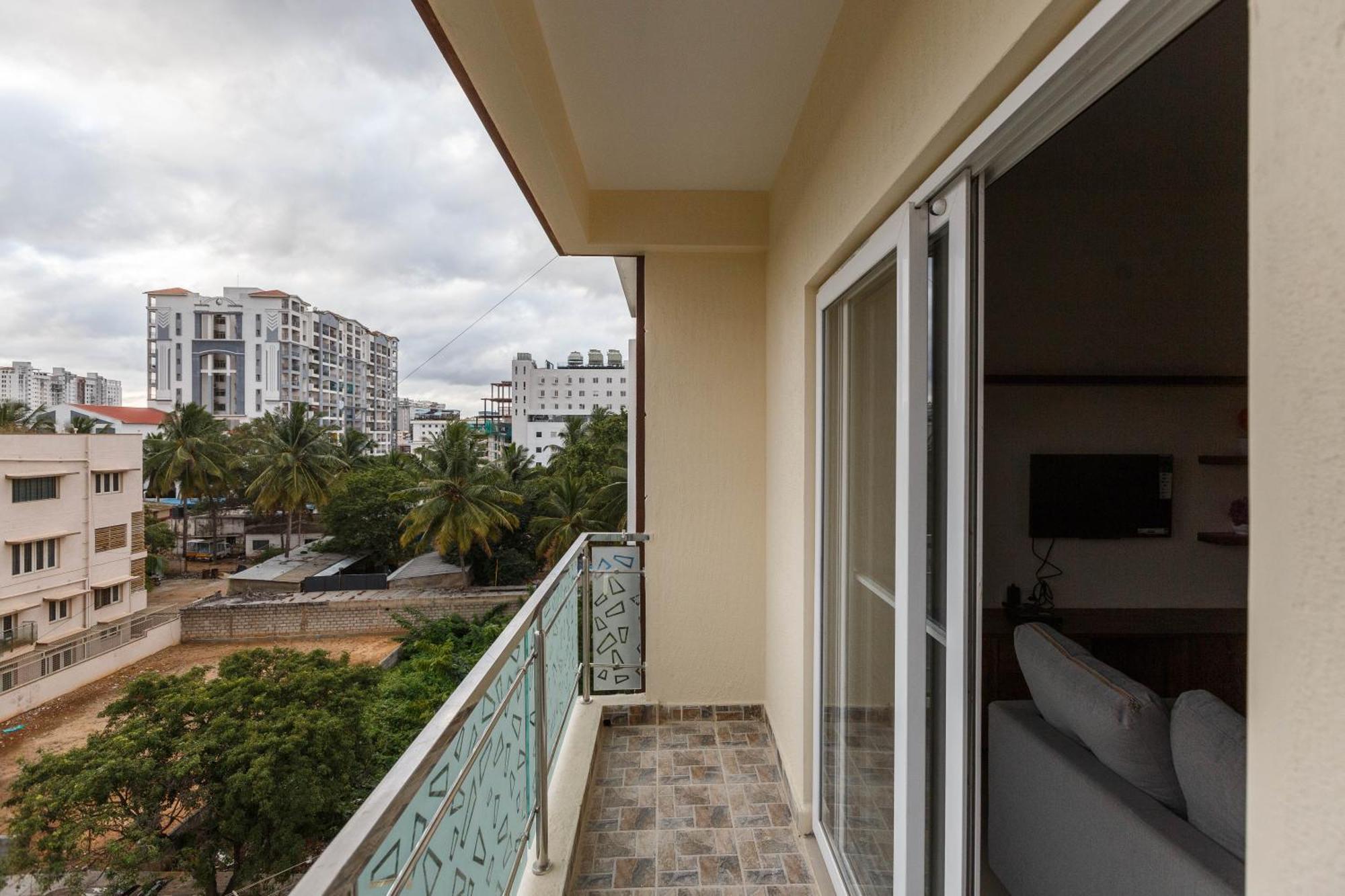 Pinnacle Serviced Apartments Bangalore Buitenkant foto