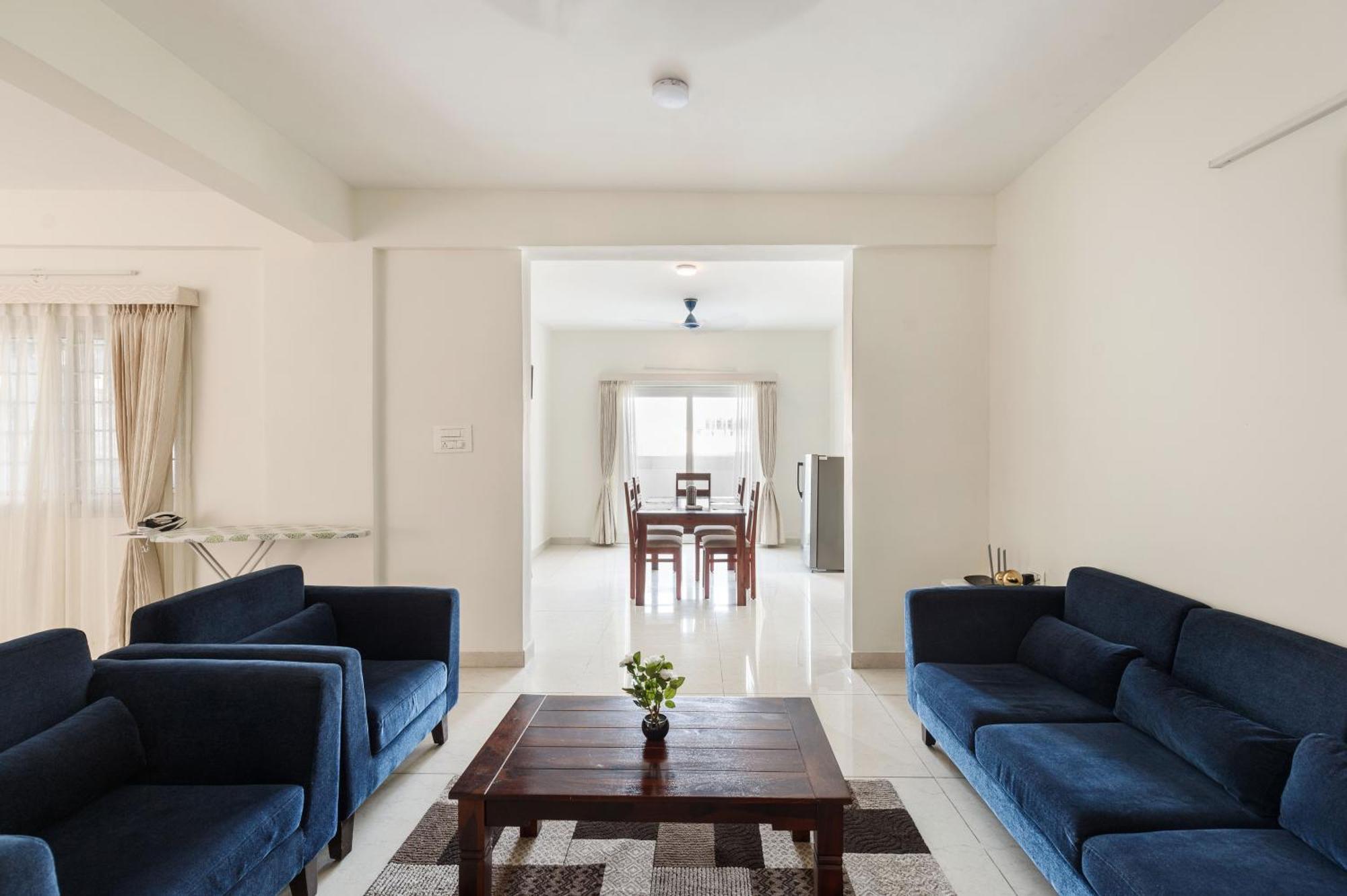 Pinnacle Serviced Apartments Bangalore Buitenkant foto